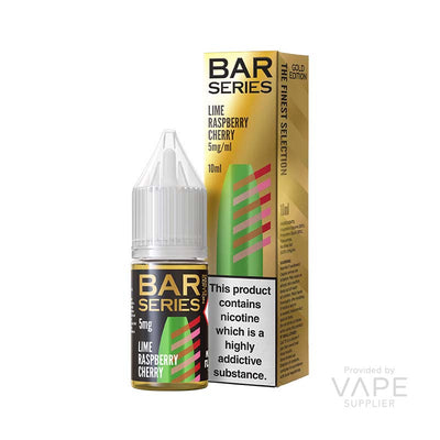 major flavor bar series nic salt 5mg lime raspberry cherry gold edition