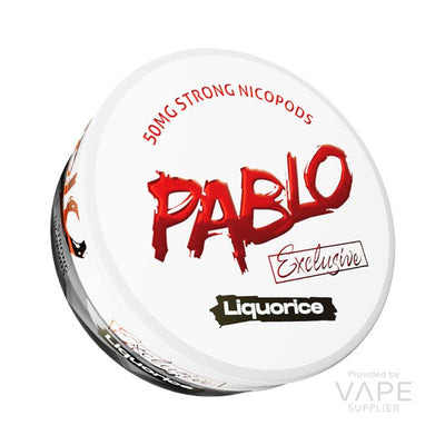 pablo exclusive 50mg nicotine pouches liqourice