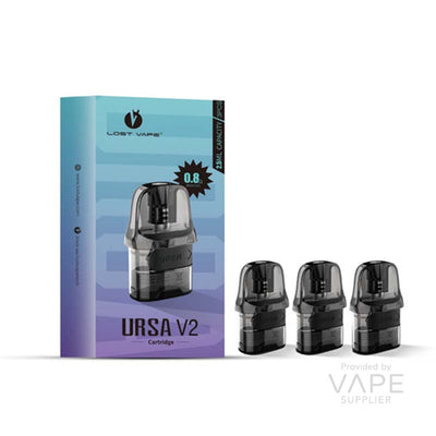 lost vape ursa v2 pods 3 pack 0.8 ohm