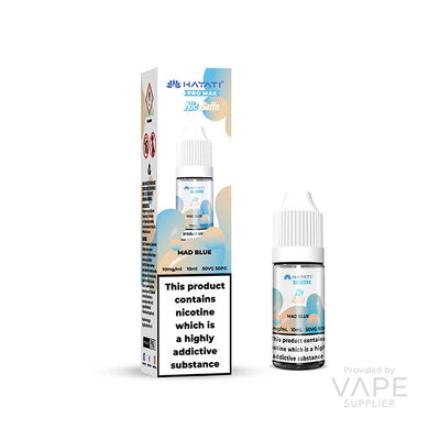 hayati pro max nic salt eliquid 10mg mad blue