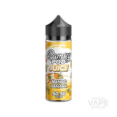 Ramsey E-Liquids Ramsey Pod Juice 100ml Shortfill Mango Banana