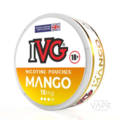 ivg snus nicotine pouches 15mg mango