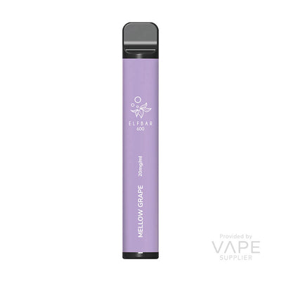 Elf Bar 600 Version 1 Mellow Grape 20mg Disposable Vape