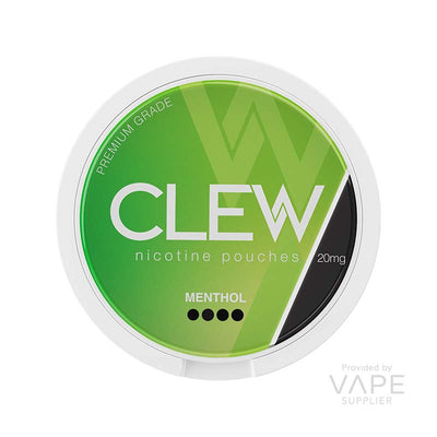 clew nicotine pouches 20mg menthol