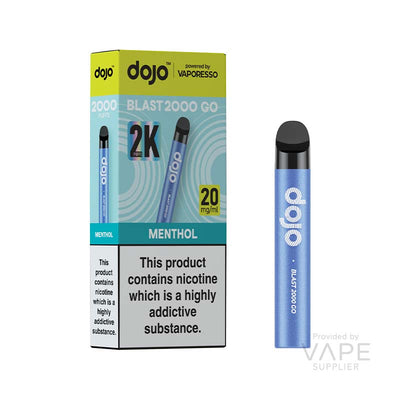 vaporesso dojo blast 2000 go pod kit menthol