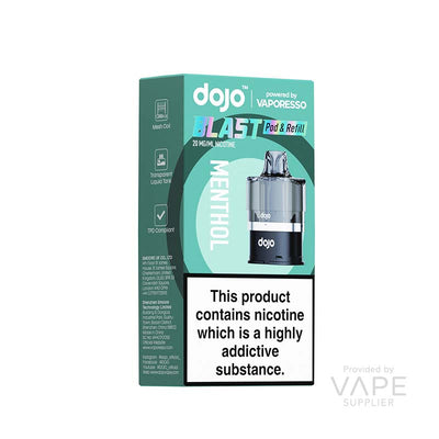 vaporesso dojo blast 6000 pods menthol