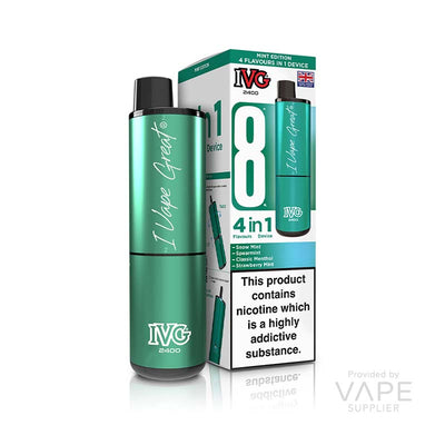 IVG 2400 20mg Prefilled Pod Kit Mint Edition
