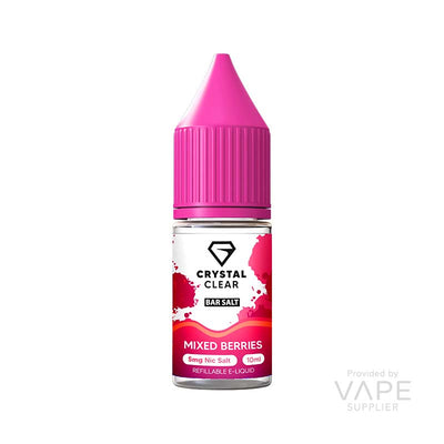 Crystal Clear Mixed Berries 5mg Nic Salt E-liquid
