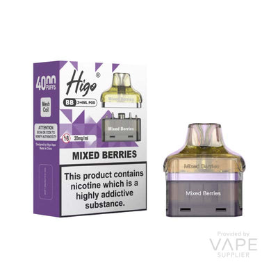 Higo Higo BB Pod Mixed Berries Pre-Filled Vape Pods
