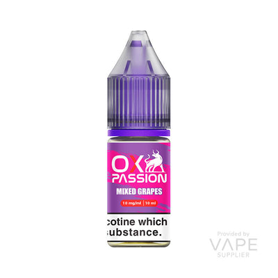 oxva ox passion 10mg nic salt mixed grapes