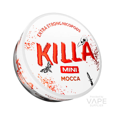 killa mini 16mg nicotine pouches mocca