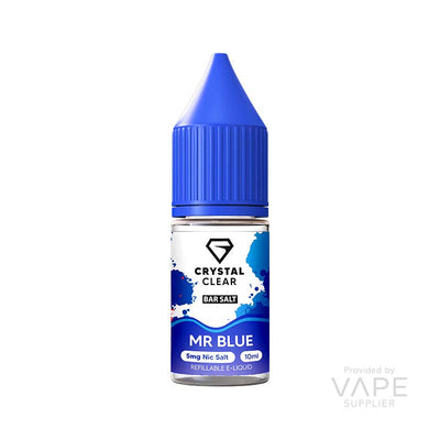 Crystal Clear Mr Blue 5mg Nic Salt E-liquid