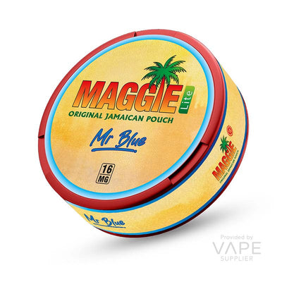 maggie lite 16mg snus nicotine pouches mr blue