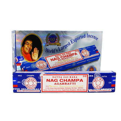 SATYA Incense Sticks 15g x 12 Pack