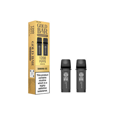 Gold Bar Pod System Prefilled Pods [Banana Ice / 20mg] new