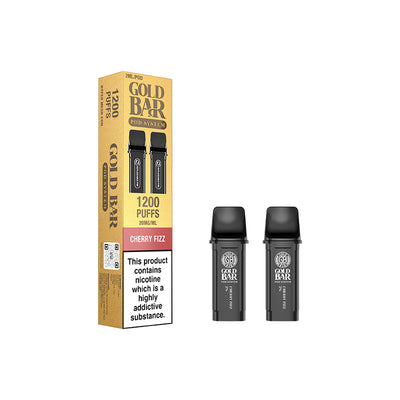 Gold Bar Pod System Prefilled Pods [Cherry Fizz / 20mg] new