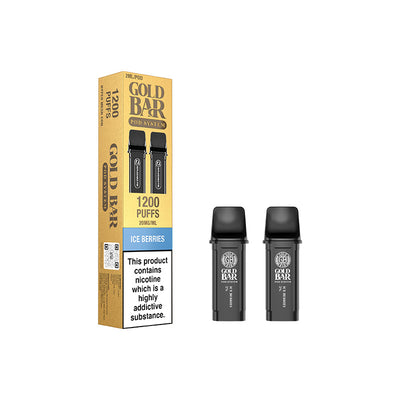 Gold Bar Pod System Prefilled Pods [Ice Berries / 20mg] new