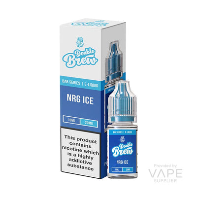 ohm brew double brew 5mg 10mg 20mg nic salt nrg ice