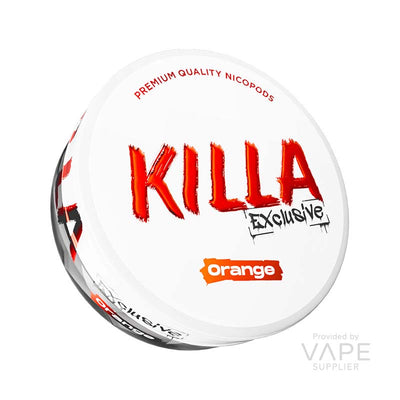 killa exclusive nicotine pouches orange