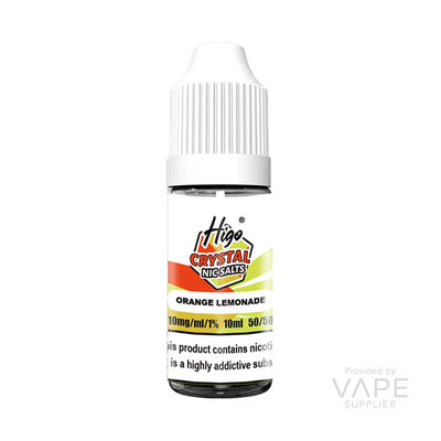 Higo Crystal Orange Lemonade 10mg Nic Salt E-liquid