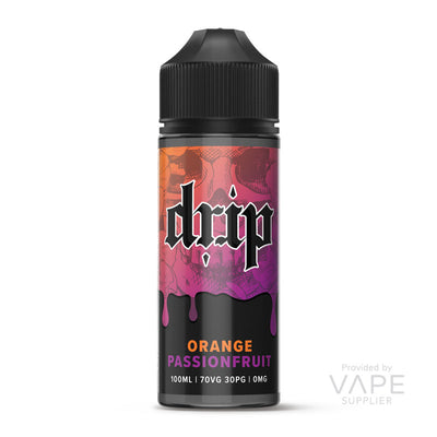 orange passionfruit drip 100ml shortfills