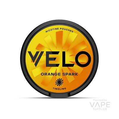 velo nicotine pouches snus orange spark