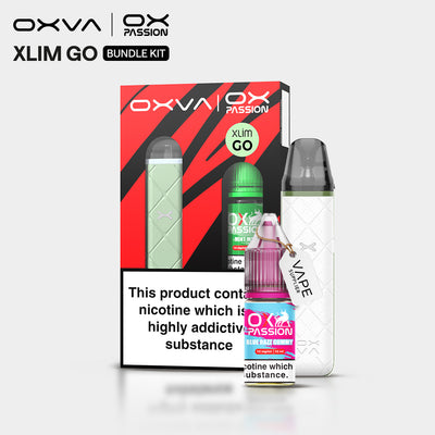 oxva xlim go podkit ox passion nic salt bundle new flavours