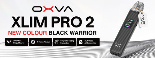 oxva xlim pro 2 pod kit new black warrior