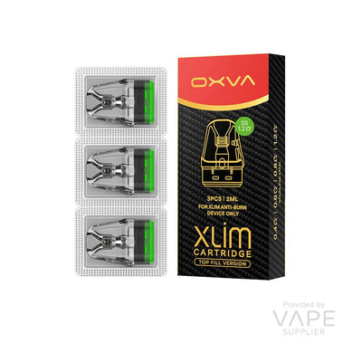 OXVA XLIM Top Fill Cartridge Stainless Steel 1.2 Ohm Replacement Pods Pack of 3