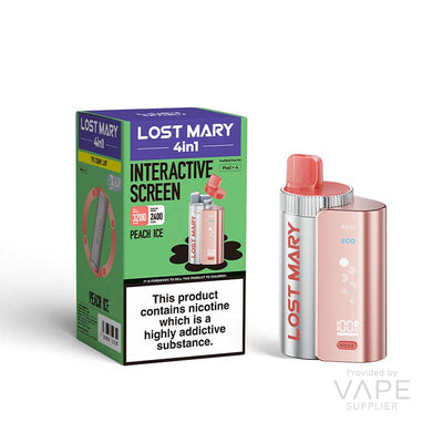 lost mary 4 in 1 pod kit peach ice