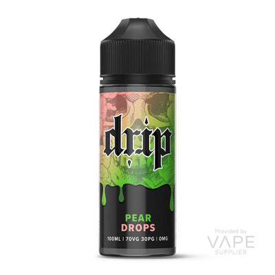 pear drops drip 100ml shortfills