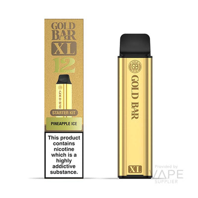 Gold Bar XL 20mg Prefilled Pod Kit Pineapple Ice