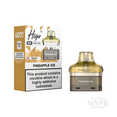 Higo Higo BB Pod Pineapple Ice Pre-Filled Vape Pods