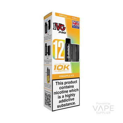 IVG Pro 12 10mg Prefilled Pods Pineapple Ice