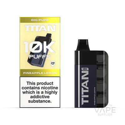 titan 10k disposable pineapple lemon