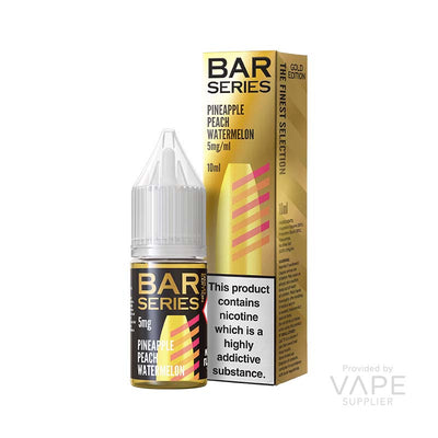 major flavor bar series nic salt 5mg pineapple peach watermelon gold edition