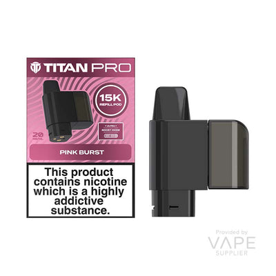 Titan Pro Pink Burst 20mg Prefilled Pods
