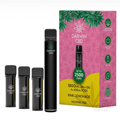 Darwin CBD+CBG 1800mg Prefilled Pod Kit