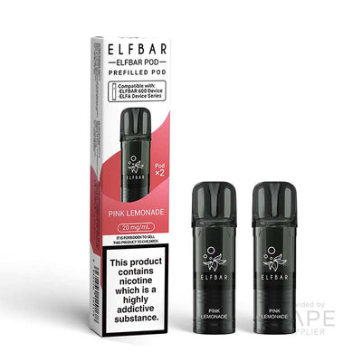 Elf Bar 600 20mg Prefilled Pods Pink Lemonade