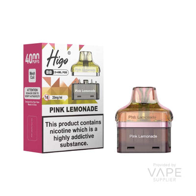 Higo Higo BB Pod Pink Lemonade Pre-Filled Vape Pods