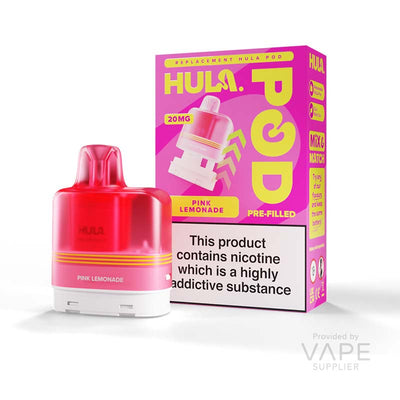 HULA 20mg Prefilled Pods Pink Lemonade