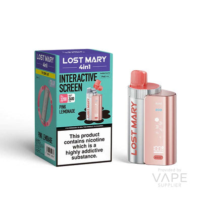 lost mary 4 in 1 pod kit pink lemonade