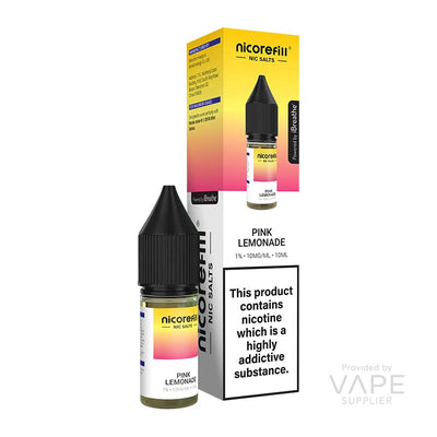 Nicorefill Nic Salts Pink Lemonade 10mg Nic Salt E-liquid