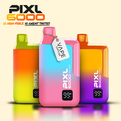 pixl 6000 legal big puff 10 new flavours