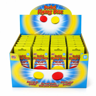Pocket Flying Disc/ Mini Frisbee 6cm Novelty Toy RRP £1.99