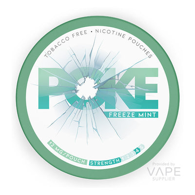 Poke Nicotine Pouches 12mg Freeze Mint