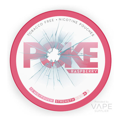 Poke Nicotine Pouches 12mg Raspberry