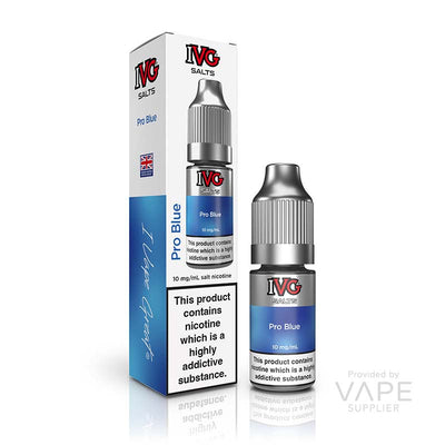 ivg nic salt 10mg pro blue