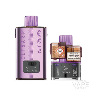 ELFBAR Ultra50 20mg Prefilled Pod Kit Purple Edition