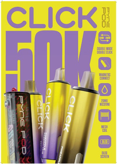 Pyne Pod Click 50K A3 Poster